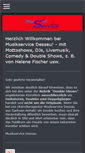 Mobile Screenshot of musikservice-dessau.com